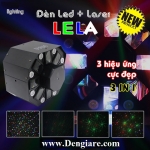 Đèn laser Lale 3, Laser 3 in 1 dùng cho Karaoke rất đẹp