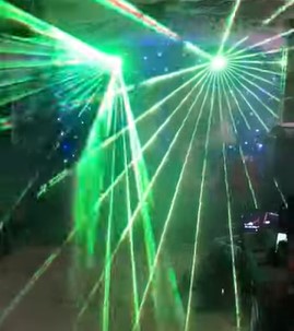 Đèn laser 5w sáng đẹp