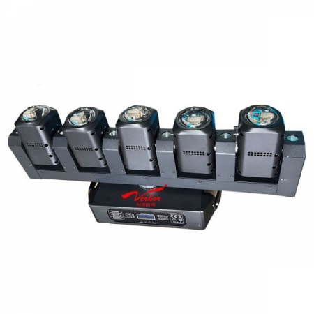 Đèn moving 5 đầu xoay đảo đánh quán bar ,sân khấu NE 511